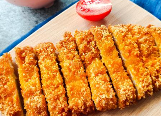 蛋饼香辣鸡排